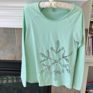 HUE Mint Green Cotton Blend Fabric